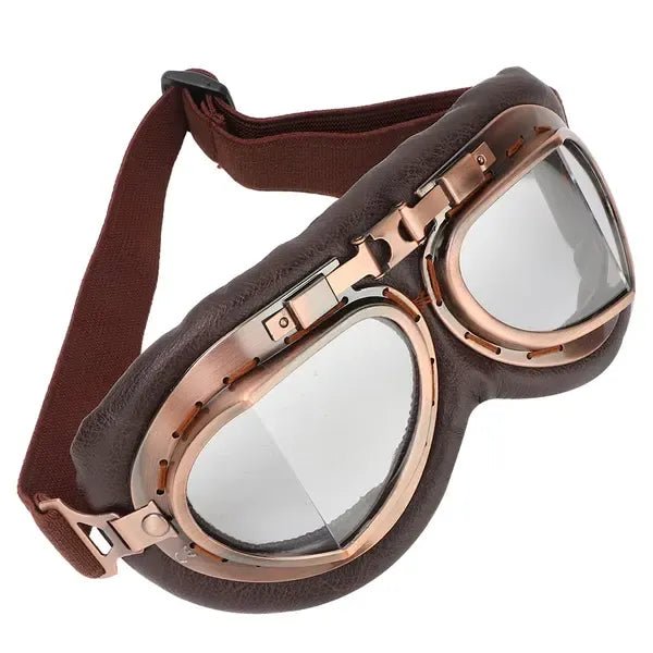 Windproof Cycling Goggles with Transparent Resin Lenses, Adjustable Strap and Soft Padding, 20 x 9 cm - Health & Beauty > Health & Wellbeing > Protective Equipment - Rivercity House & Home Co. (ABN 18 642 972 209) - Affordable Modern Furniture Australia