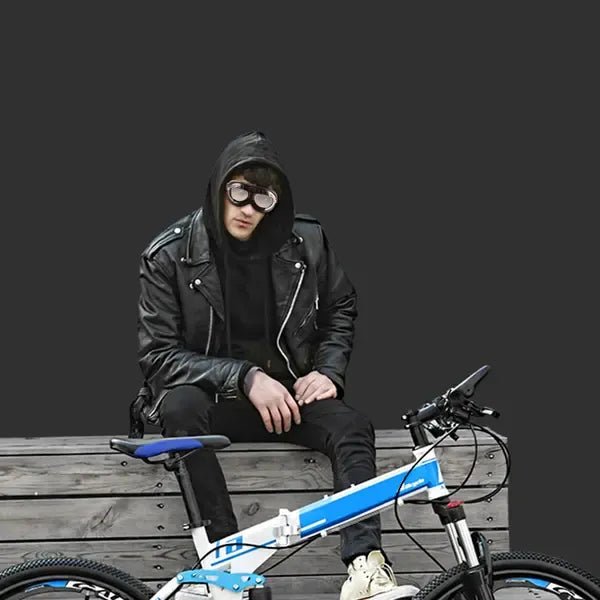 Windproof Cycling Goggles with Transparent Resin Lenses, Adjustable Strap and Soft Padding, 20 x 9 cm - Health & Beauty > Health & Wellbeing > Protective Equipment - Rivercity House & Home Co. (ABN 18 642 972 209) - Affordable Modern Furniture Australia