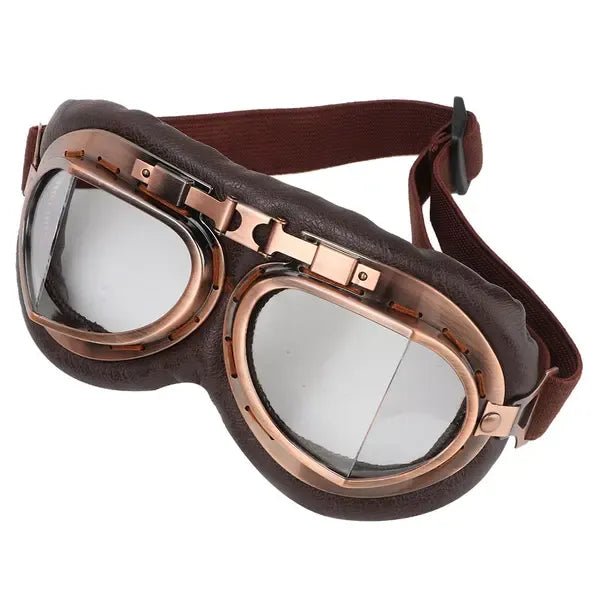 Windproof Cycling Goggles with Transparent Resin Lenses, Adjustable Strap and Soft Padding, 20 x 9 cm - Health & Beauty > Health & Wellbeing > Protective Equipment - Rivercity House & Home Co. (ABN 18 642 972 209) - Affordable Modern Furniture Australia