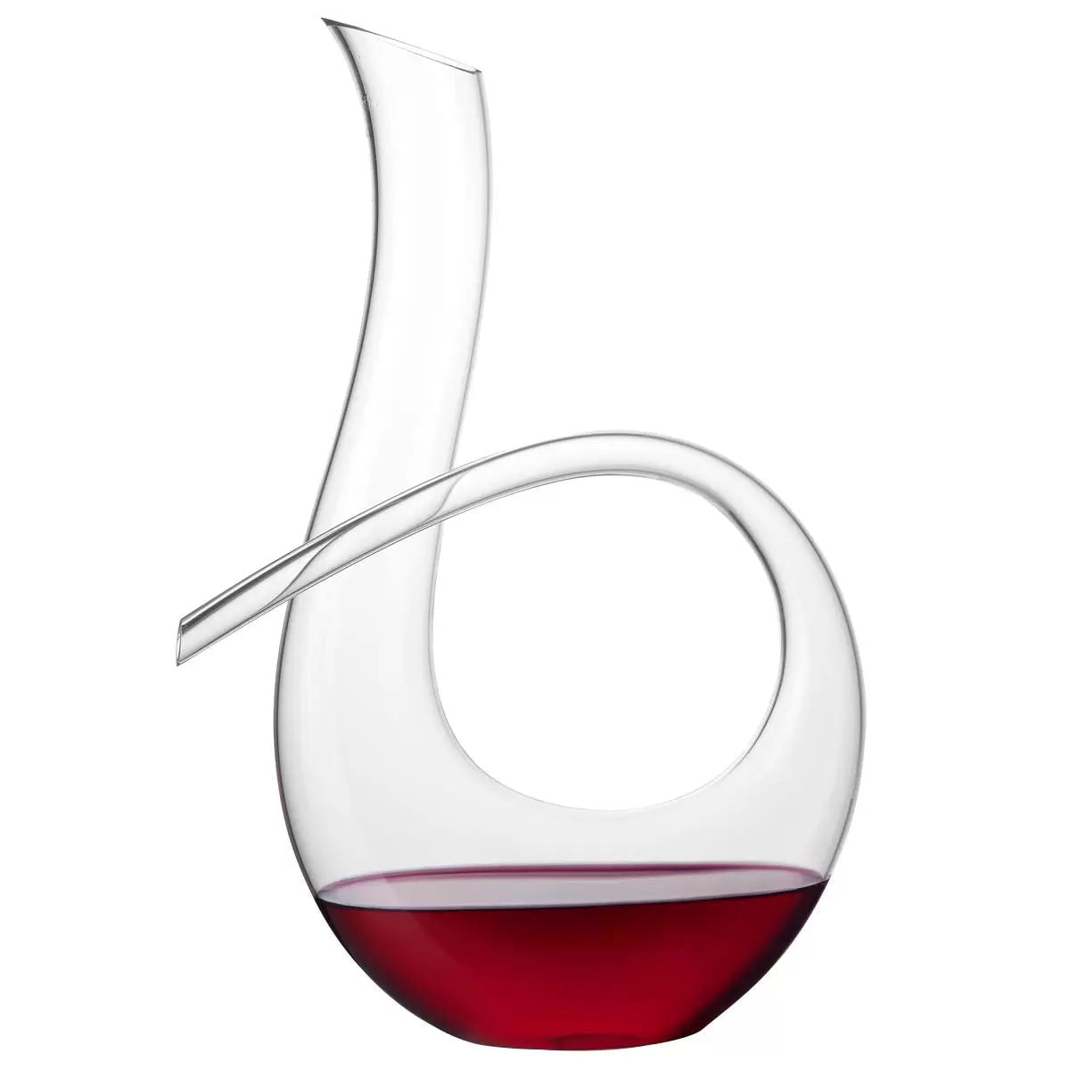 Wine Decanter 1.2L Swan-Shaped Mouth Blown Handcrafted - Furniture > Dining > Wine Racks - Rivercity House & Home Co. (ABN 18 642 972 209) - Affordable Modern Furniture Australia