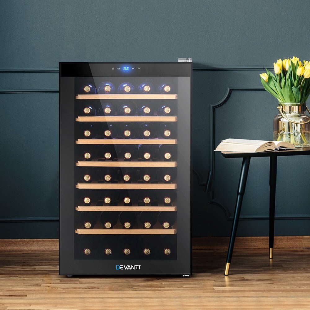 Wine Fridge Cooler 51 Bottles - Appliances > Fridges & Freezers > Wine Fridges - Rivercity House & Home Co. (ABN 18 642 972 209) - Affordable Modern Furniture Australia