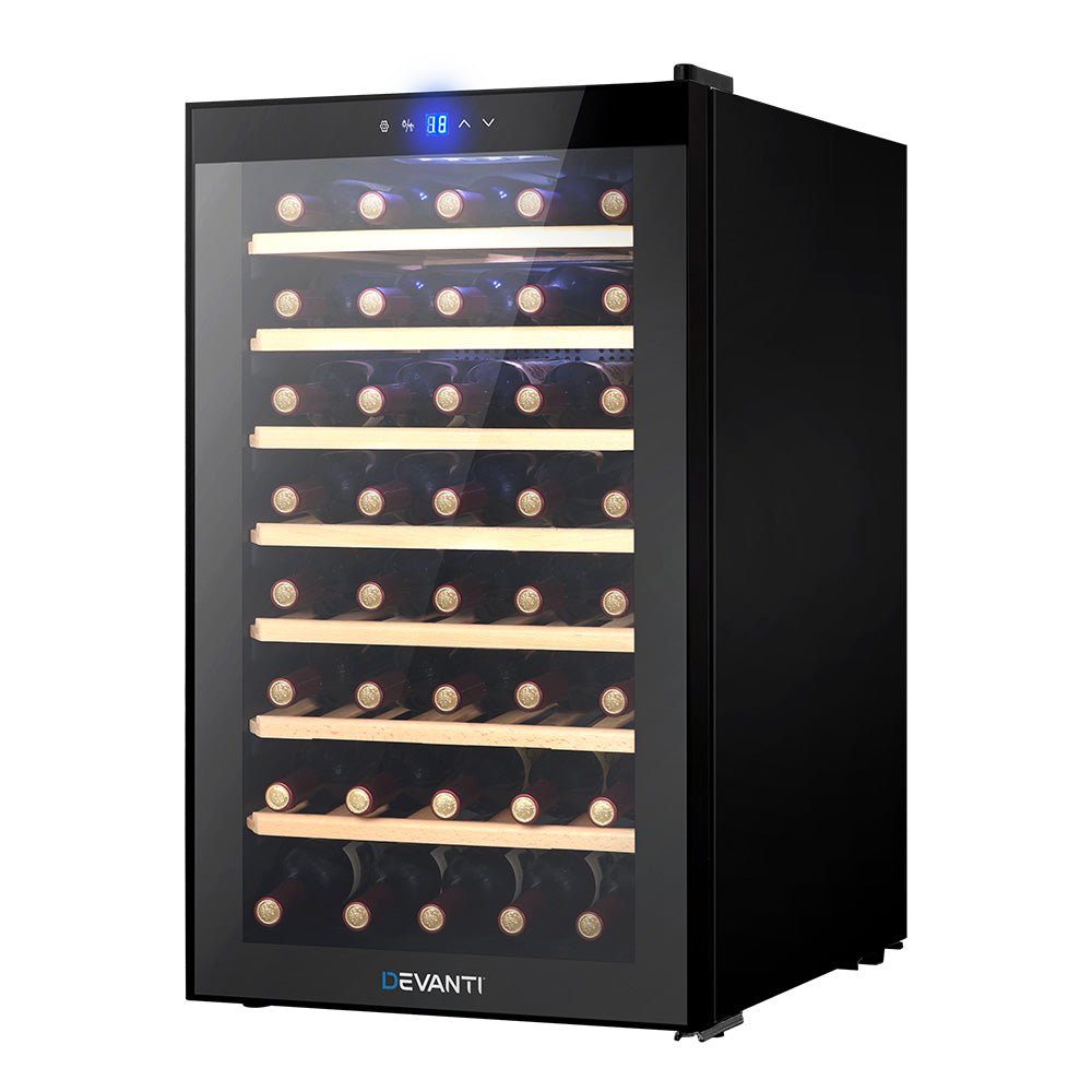 Wine Fridge Cooler 51 Bottles - Appliances > Fridges & Freezers > Wine Fridges - Rivercity House & Home Co. (ABN 18 642 972 209) - Affordable Modern Furniture Australia