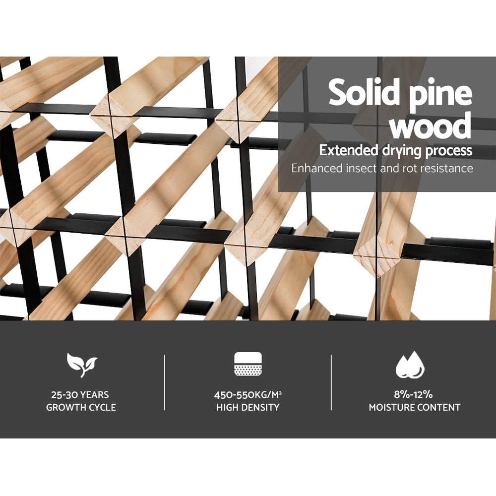 Wine Rack 120 Bottle - Furniture > Dining > Wine Racks - Rivercity House & Home Co. (ABN 18 642 972 209) - Affordable Modern Furniture Australia