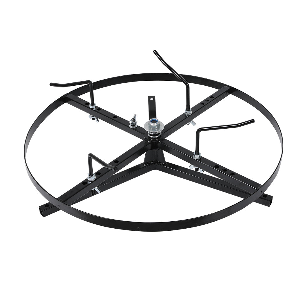 Wire Spinner Dispenser with Adjustable Brake and Arms - Black - Rivercity House & Home Co. (ABN 18 642 972 209) - Affordable Modern Furniture Australia