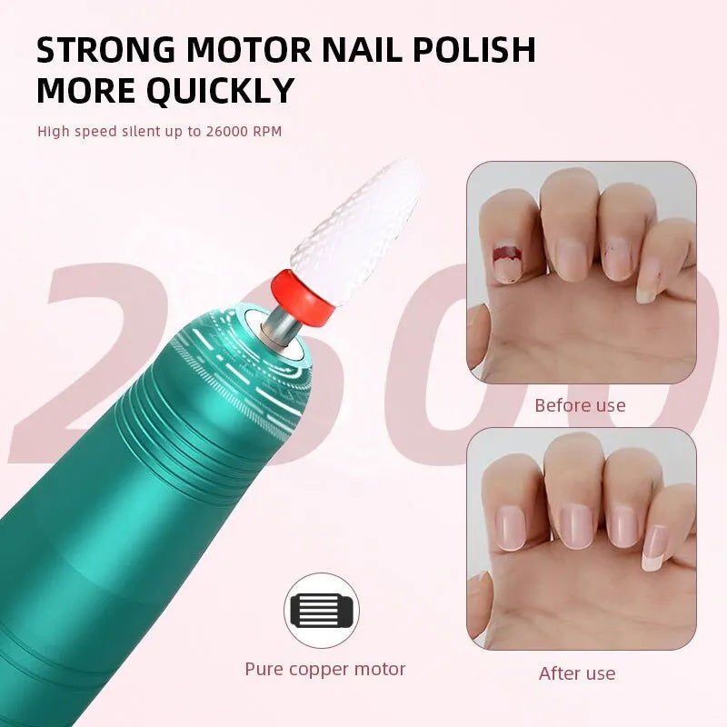 Wireless Nail Drill Pen 35000RPM USB Rechargeable - Appliances > Vacuum Cleaners > Stick Vacuums - Rivercity House & Home Co. (ABN 18 642 972 209) - Affordable Modern Furniture Australia