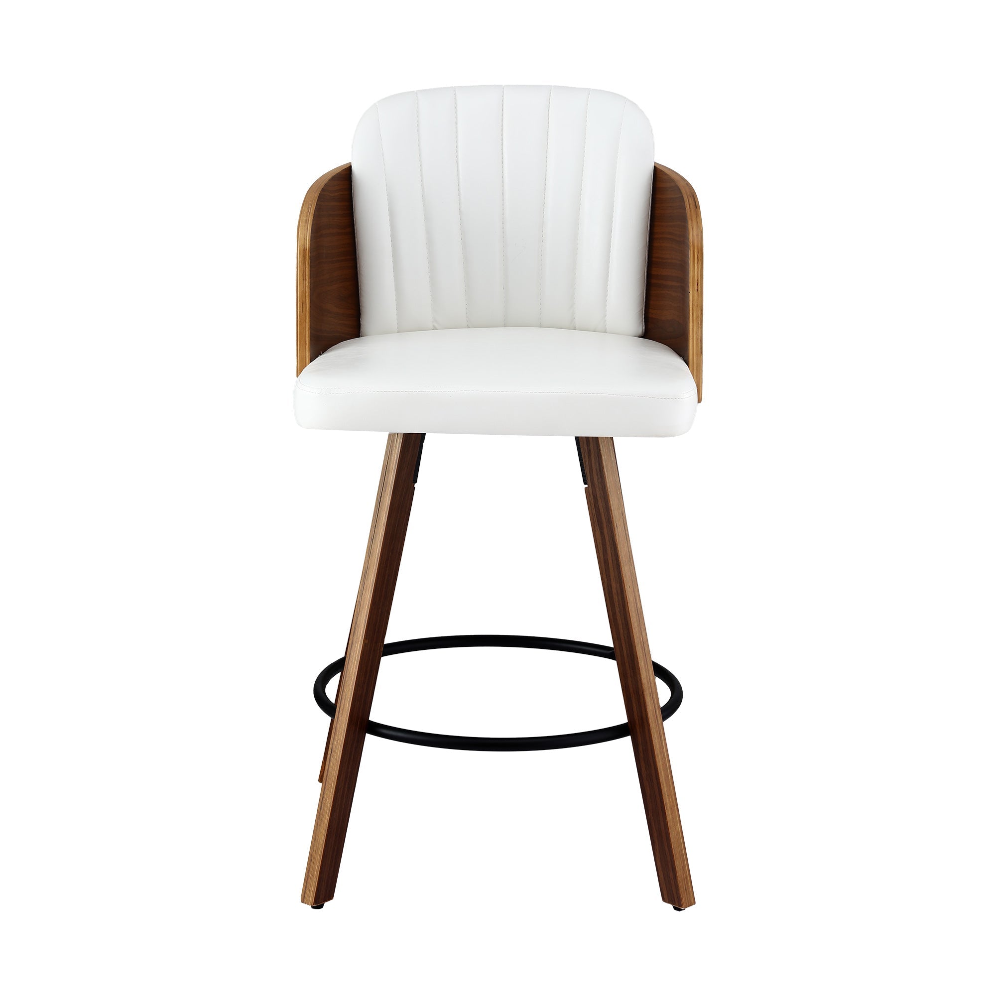Wooden Bar Stools Swivel Kitchen Counter Stool Chair 58cm Seat Height - Furniture > Bar Stools & Chairs > Table & Bar Stools - Rivercity House & Home Co. (ABN 18 642 972 209) - Affordable Modern Furniture Australia