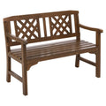 Wooden Garden Bench (Brown)