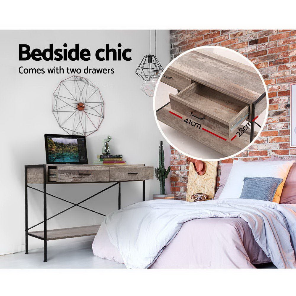 Wooden Hallway Console Table - Wood - Rivercity House & Home Co. (ABN 18 642 972 209) - Affordable Modern Furniture Australia