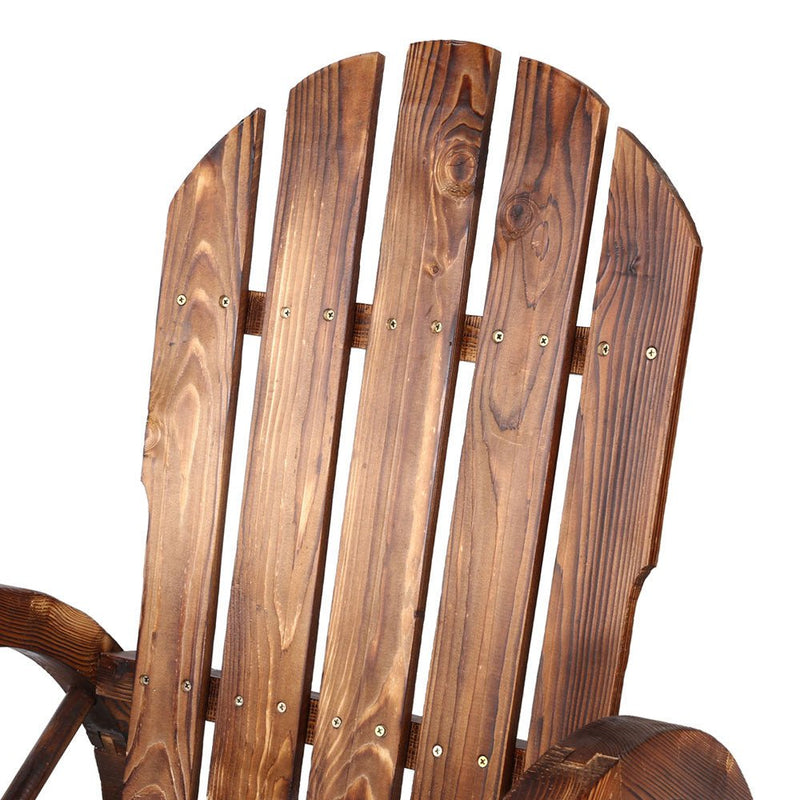 Wooden Wagon Chair Outdoor - Furniture - Rivercity House & Home Co. (ABN 18 642 972 209) - Affordable Modern Furniture Australia