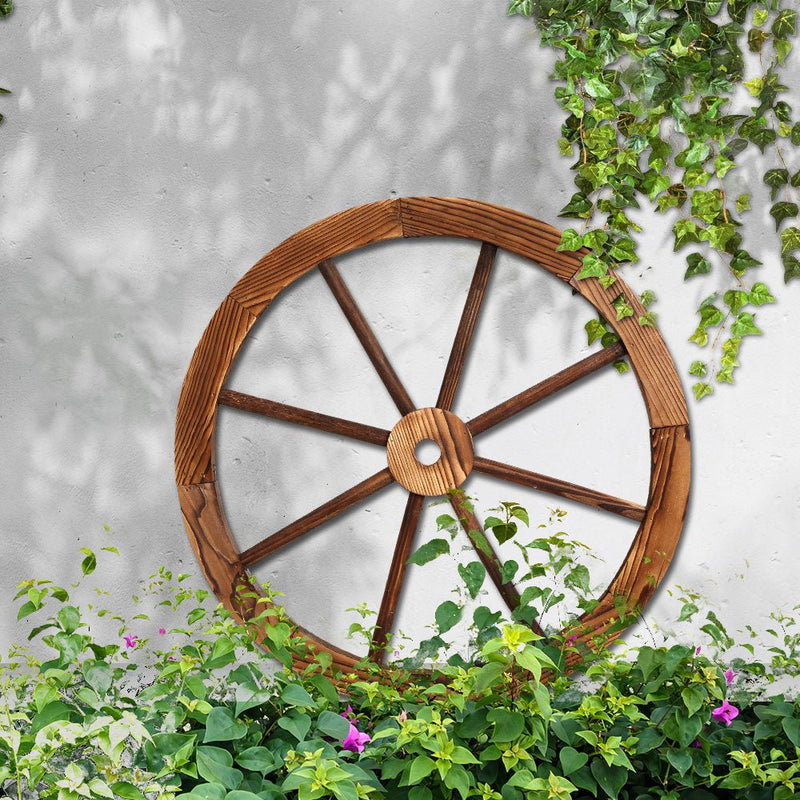 Wooden Wagon Wheel - Rivercity House & Home Co. (ABN 18 642 972 209) - Affordable Modern Furniture Australia