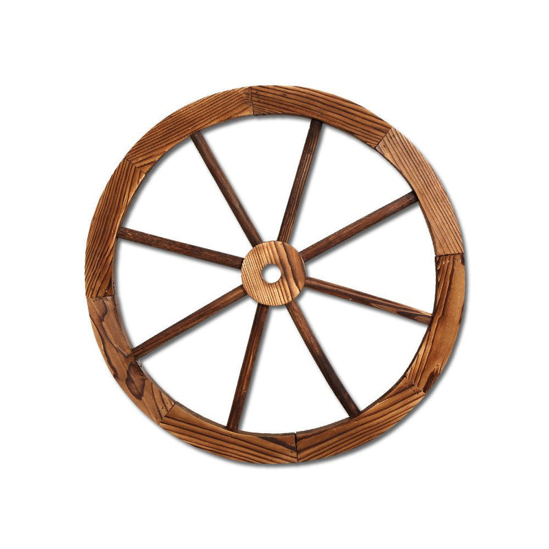 Wooden Wagon Wheel - Rivercity House & Home Co. (ABN 18 642 972 209) - Affordable Modern Furniture Australia