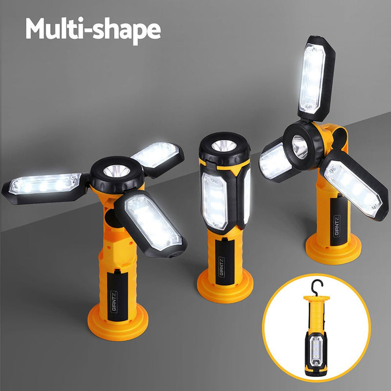 Work Light Rechargeable USB Cordless LED Lamp 90°Rotation Hook Folding - Electronics > USB Gadgets - Rivercity House & Home Co. (ABN 18 642 972 209) - Affordable Modern Furniture Australia