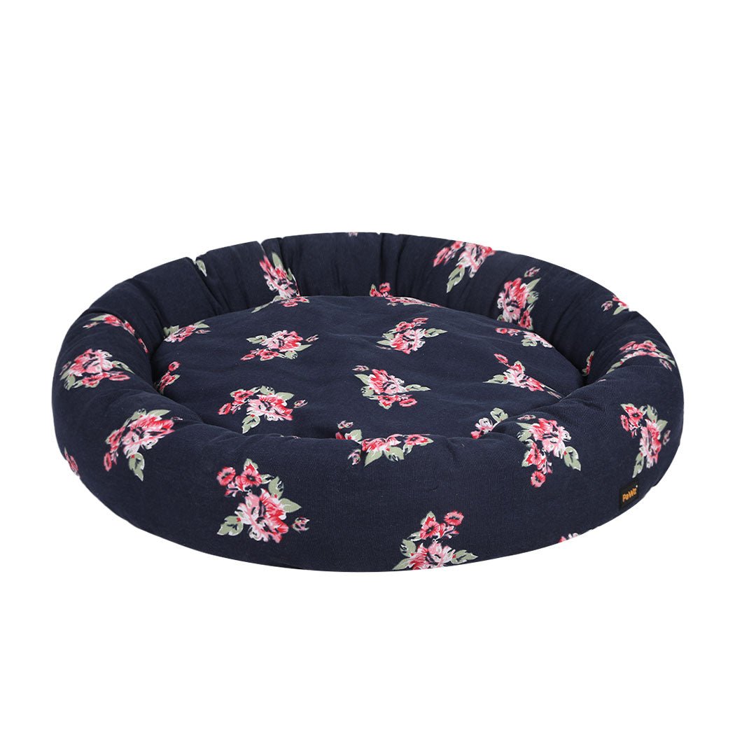 XL Dog Calming Washable Pet Bed - Navy - Rivercity House & Home Co. (ABN 18 642 972 209) - Affordable Modern Furniture Australia