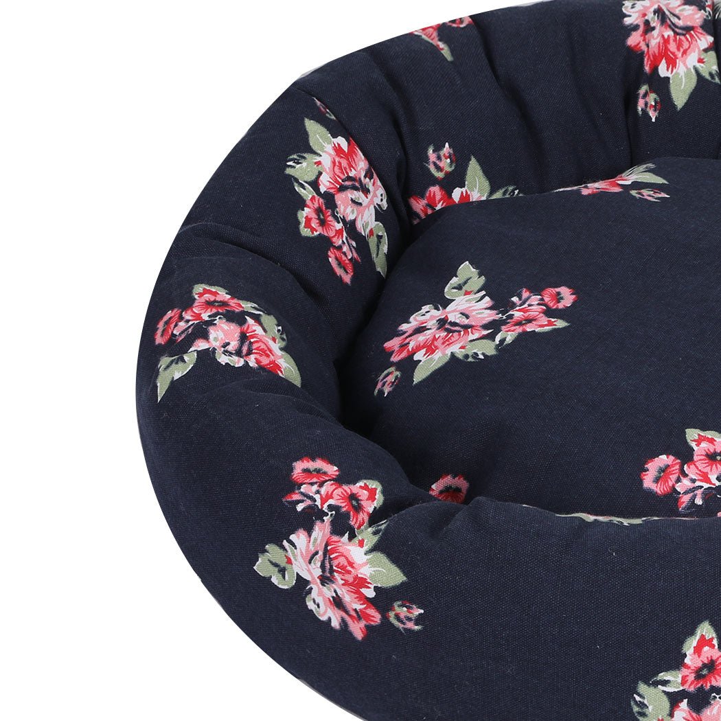 XL Dog Calming Washable Pet Bed - Navy - Rivercity House & Home Co. (ABN 18 642 972 209) - Affordable Modern Furniture Australia