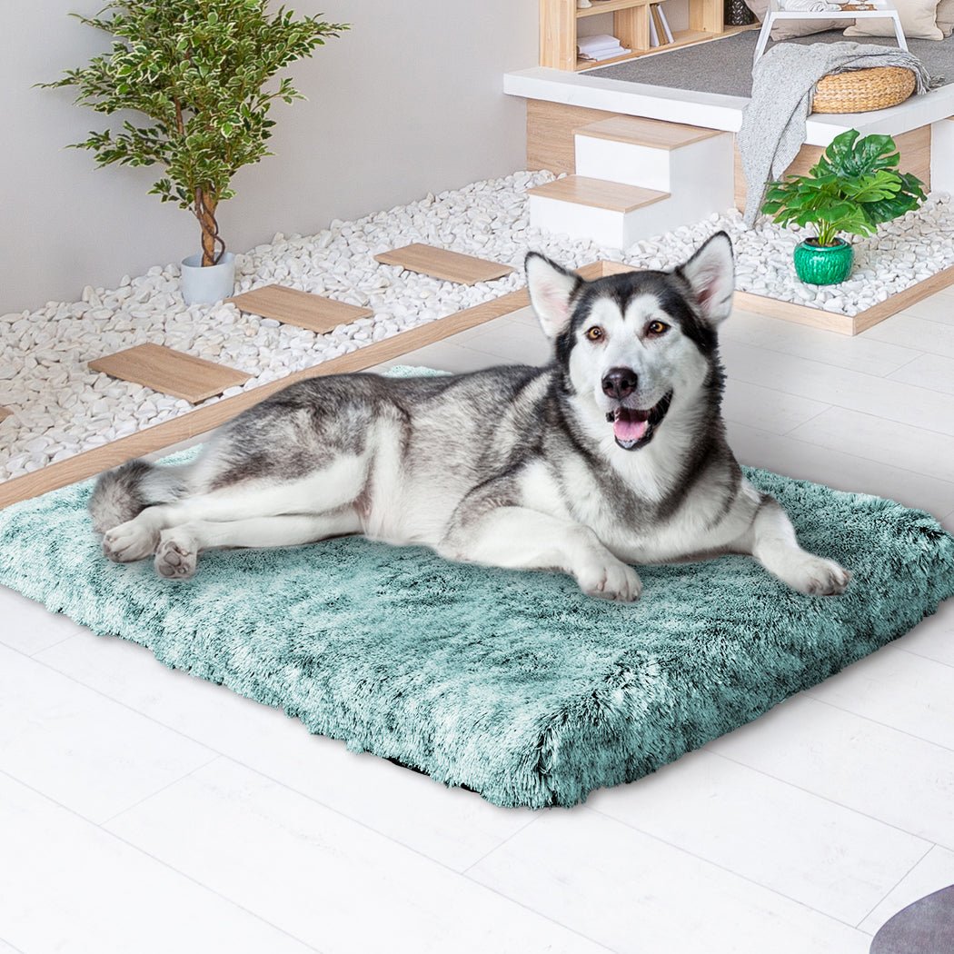 XL Memory Foam Calming Dog Mat Bed - Green - Rivercity House & Home Co. (ABN 18 642 972 209) - Affordable Modern Furniture Australia