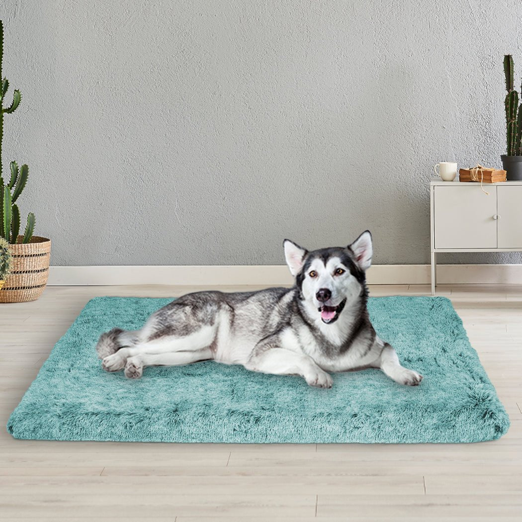 XL Memory Foam Calming Dog Mat Bed - Green - Rivercity House & Home Co. (ABN 18 642 972 209) - Affordable Modern Furniture Australia
