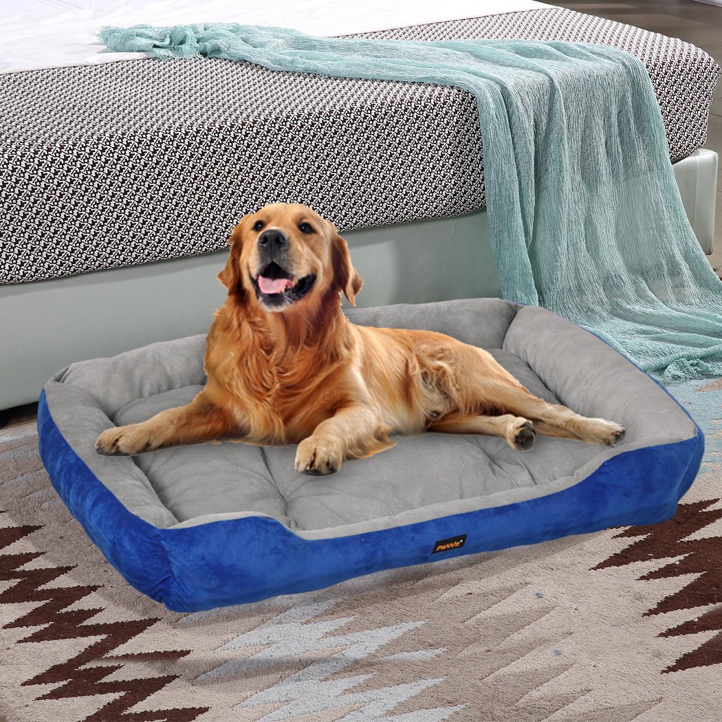 XL Pet Bed Mattress for Dogs and Cats - Navy - Rivercity House & Home Co. (ABN 18 642 972 209) - Affordable Modern Furniture Australia