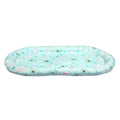 XL Pet Cooling Mat with Support Pillow - Green