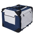 XL Spacious Outdoor Pet Carrier Bag for Dog Puppy - Blue