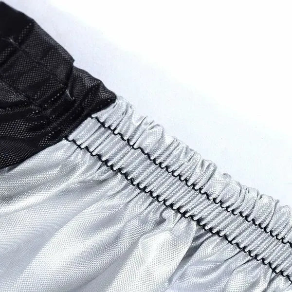 XL Waterproof 210D Oxford Bike Cover with PU Coating, UV and Dust Protection for Bicycles and Scooters - Black and Silver - Sports & Fitness > Bikes & Accessories > Bicycle Bags - Rivercity House & Home Co. (ABN 18 642 972 209) - Affordable Modern Furniture Australia