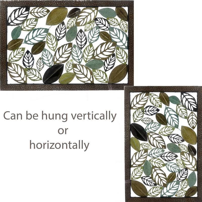 XLarge Metal Leaves Wall Art 152x102cm - Multi Colour - Furniture > Bedroom > Beds & Bed Frames - Rivercity House & Home Co. (ABN 18 642 972 209) - Affordable Modern Furniture Australia
