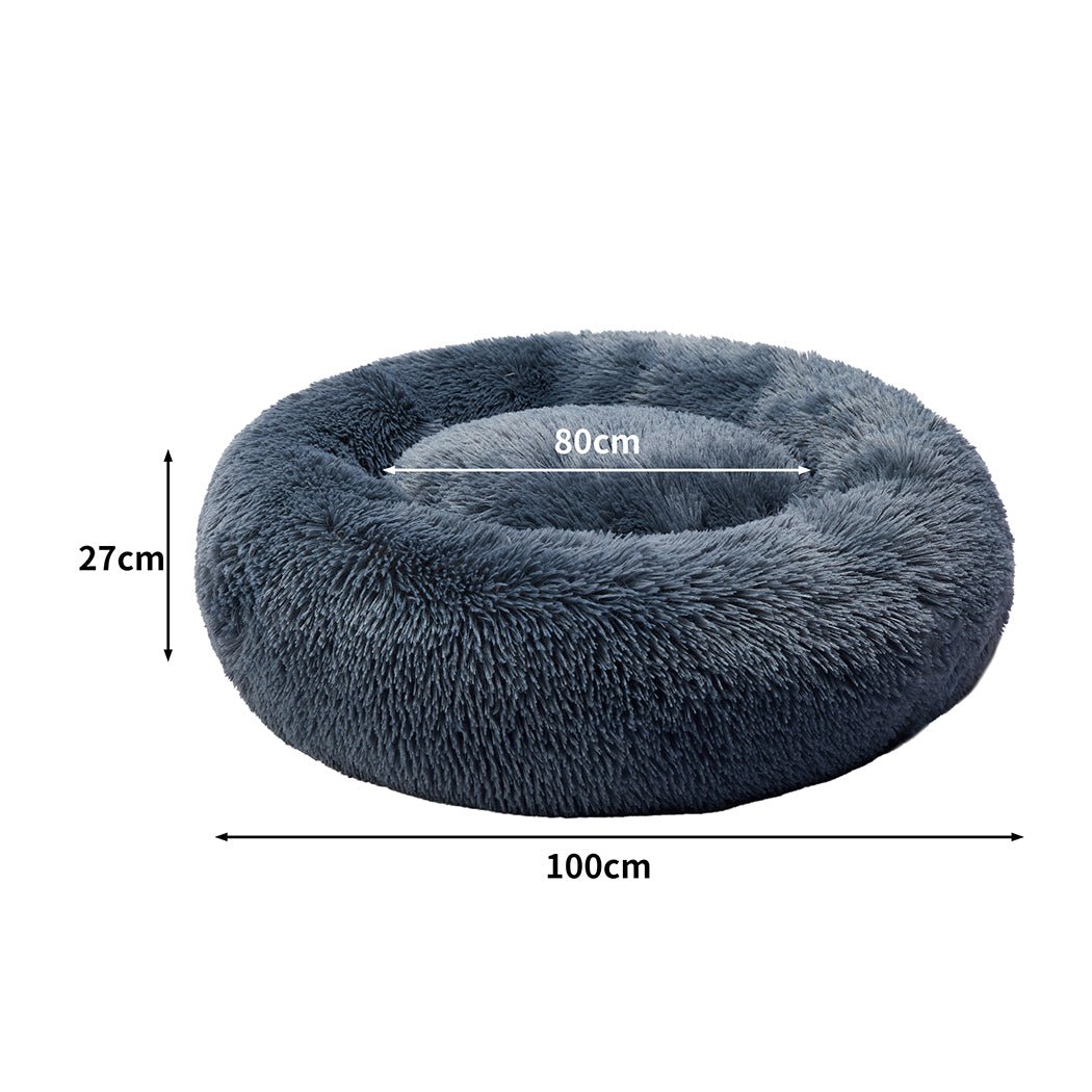 XXL Dog Bed Mattress with Raised Rim Non - Slip Bottom - Dark Grey - Rivercity House & Home Co. (ABN 18 642 972 209) - Affordable Modern Furniture Australia