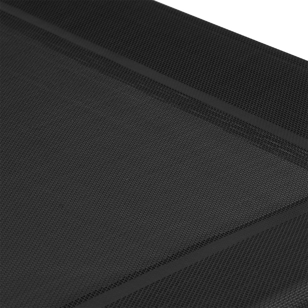 XXL Elevated Trampoline Pet Bed for Dogs - Black - Rivercity House & Home Co. (ABN 18 642 972 209) - Affordable Modern Furniture Australia