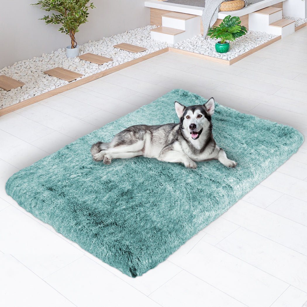 XXL Memory Foam Dog Calming Mat Bed - Green - Rivercity House & Home Co. (ABN 18 642 972 209) - Affordable Modern Furniture Australia