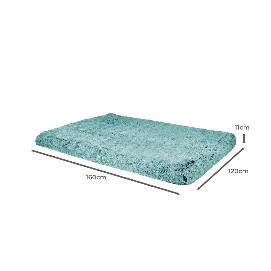 XXL Memory Foam Dog Calming Mat Bed - Green - Rivercity House & Home Co. (ABN 18 642 972 209) - Affordable Modern Furniture Australia