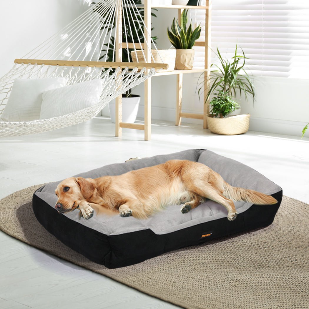 XXL Pet Bed Dog Mattress Waterproof Non - Slip - Black - Rivercity House & Home Co. (ABN 18 642 972 209) - Affordable Modern Furniture Australia