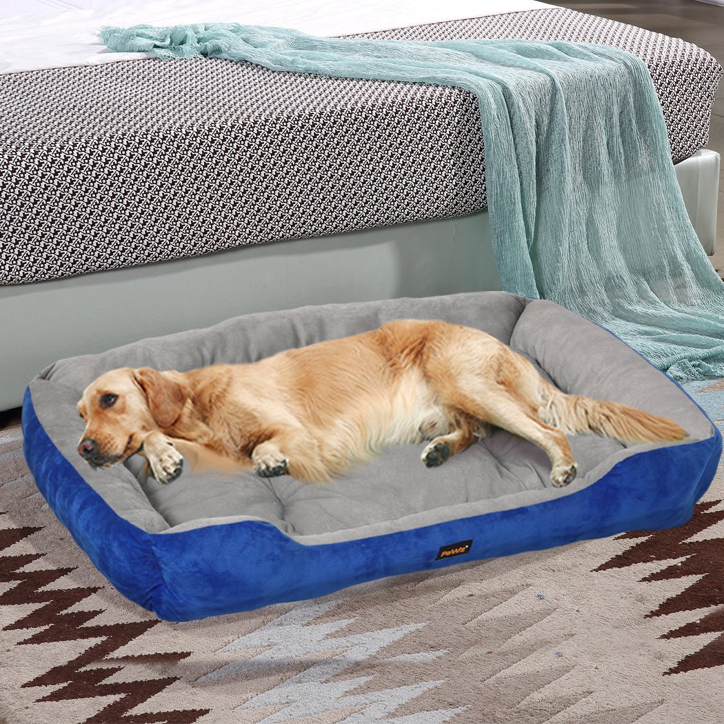 XXL Pet Bed Dog Mattress Waterproof Non - Slip - Navy - Rivercity House & Home Co. (ABN 18 642 972 209) - Affordable Modern Furniture Australia