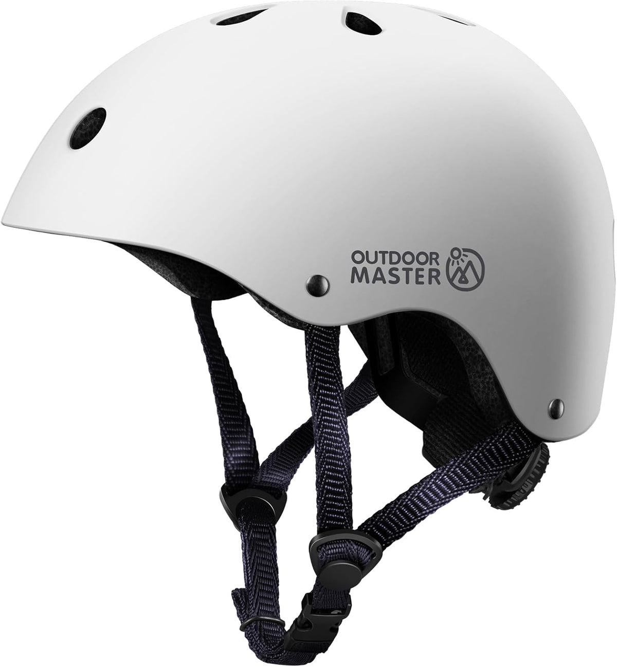 Youth & Kids Bike Helmet - Adjustable Multi-Sports Skateboard Helmet with Removable Liners for Balance Bike, Toddler Scooter, One Wheel Hoverboard-White-Large - Sports & Fitness > Bikes & Accessories > Bicycle Helmets - Rivercity House & Home Co. (ABN 18 642 972 209) - Affordable Modern Furniture Australia