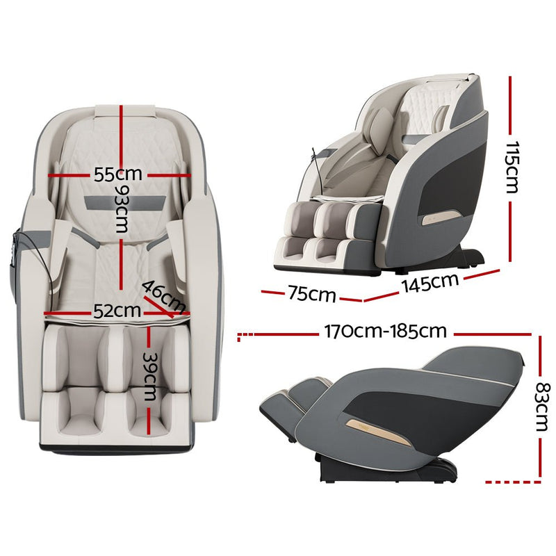 Zero Gravity Massage Chair Recliner - Rivercity House & Home Co. (ABN 18 642 972 209) - Affordable Modern Furniture Australia