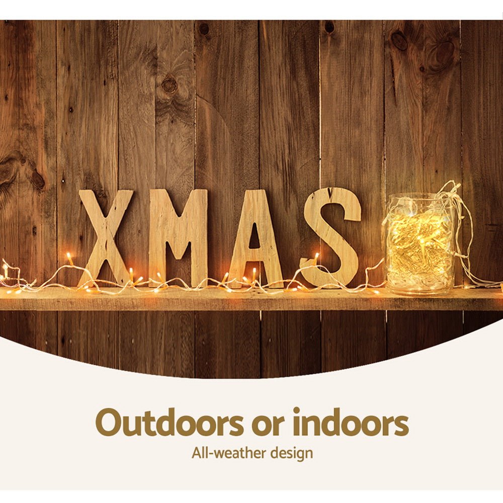 100M 500 LED Christmas String Lights Warm White - Rivercity House & Home Co. (ABN 18 642 972 209) - Affordable Modern Furniture Australia