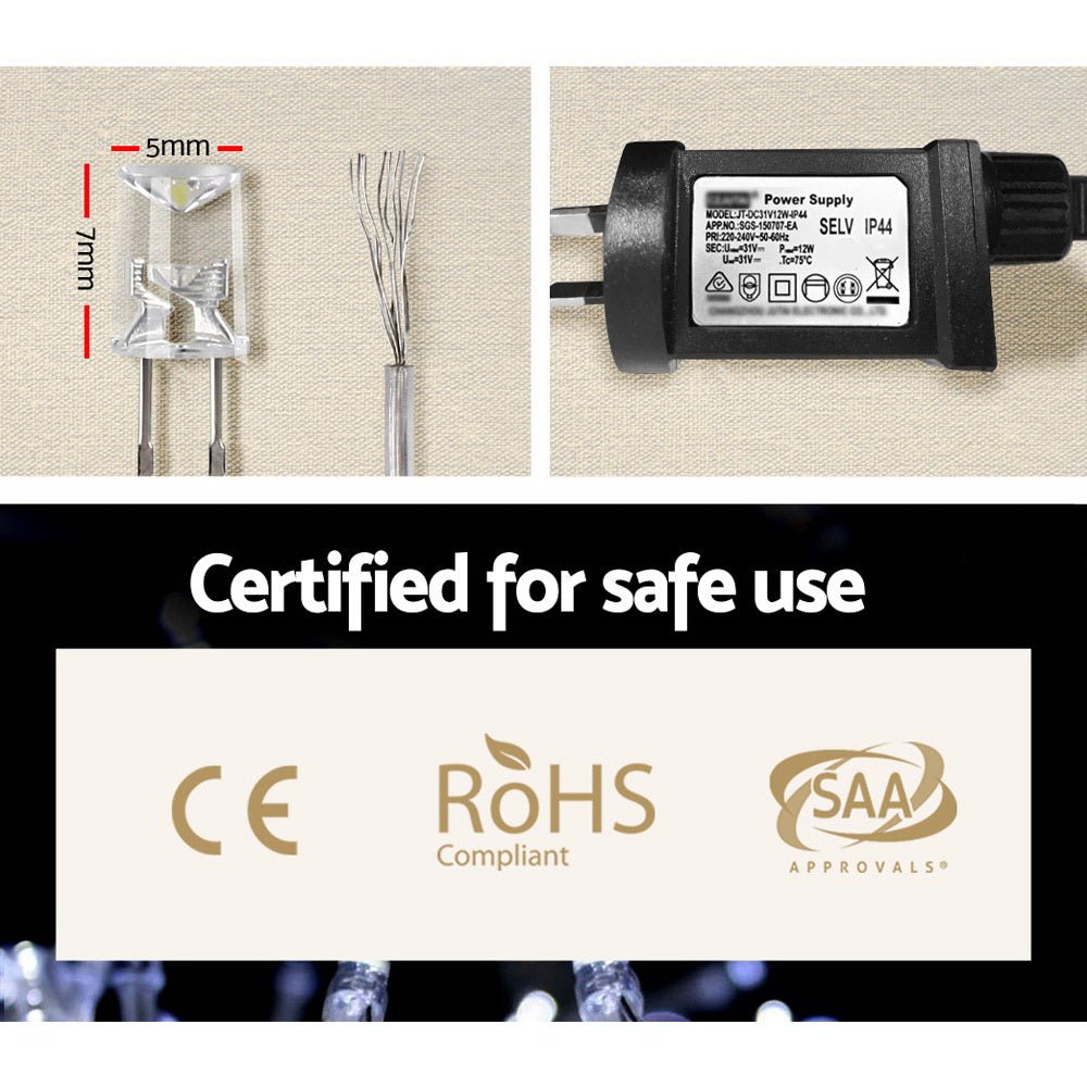 100M Christmas String Lights 500LED Party Wedding Outdoor Garden - Rivercity House & Home Co. (ABN 18 642 972 209) - Affordable Modern Furniture Australia