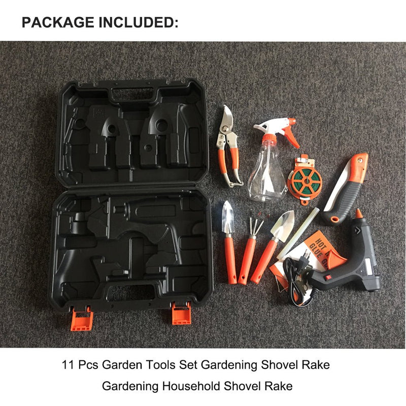 11 Pcs Garden Tools Set Gardening Shovel Rake Gardening Household Shovel Rake - Home & Garden > Garden Tools - Rivercity House & Home Co. (ABN 18 642 972 209) - Affordable Modern Furniture Australia