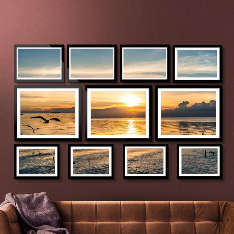 11 PCS Photo Frame Wall Set Collage Picture Frames Home Decor Present Gift Black - Rivercity House & Home Co. (ABN 18 642 972 209) - Affordable Modern Furniture Australia