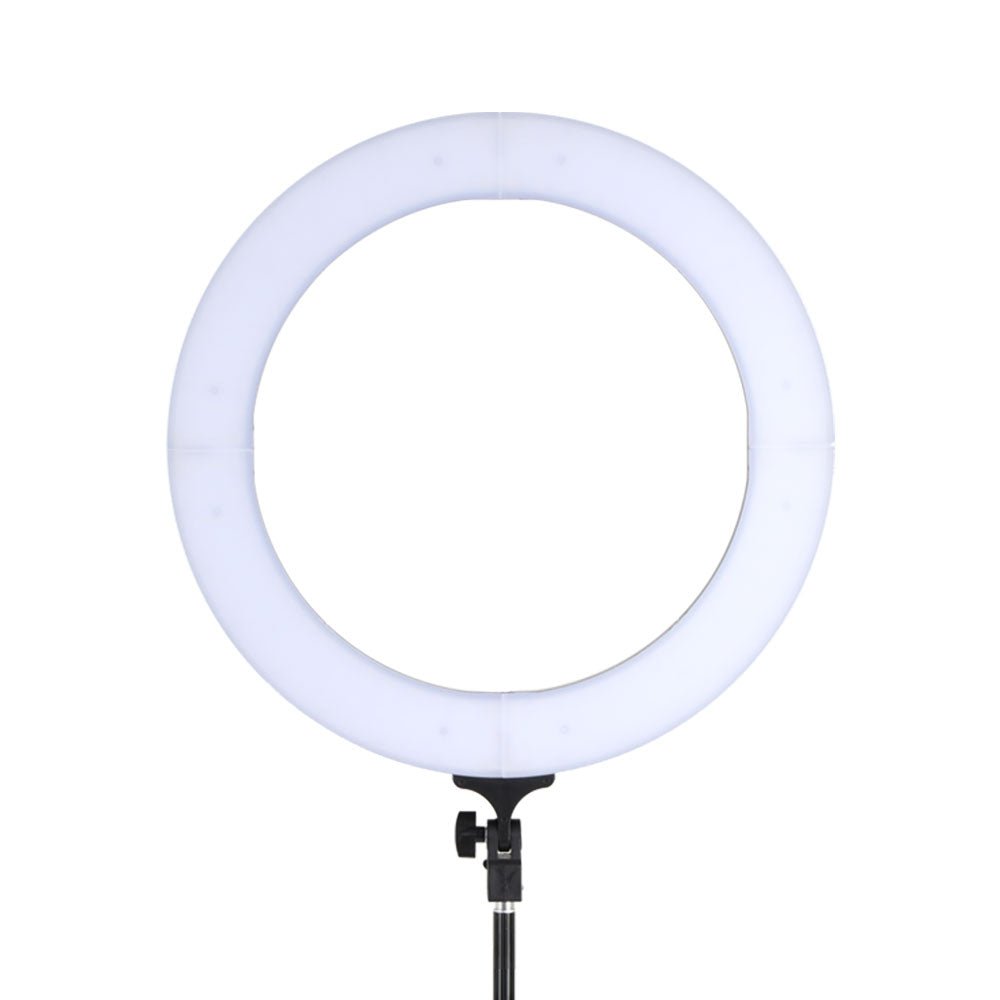 14" LED Ring Light 5600K 3000LM Dimmable Stand MakeUp Studio Video - Audio & Video > Photography - Rivercity House & Home Co. (ABN 18 642 972 209) - Affordable Modern Furniture Australia