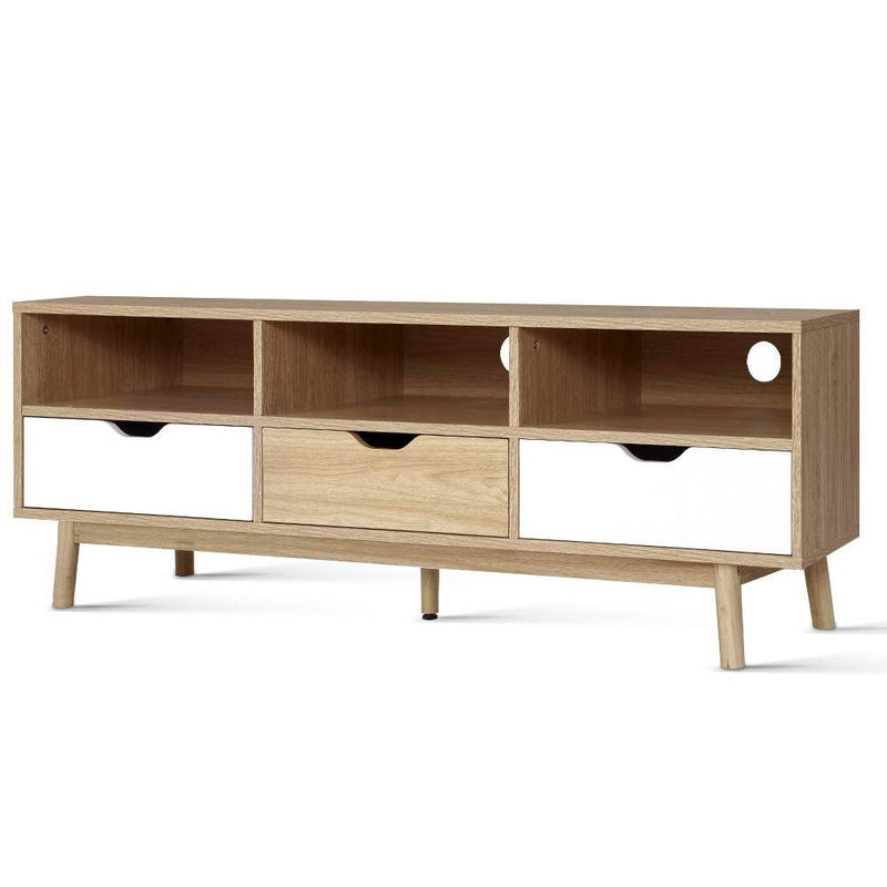 140CM Scandinavian Style TV Cabinet - Rivercity House & Home Co. (ABN 18 642 972 209) - Affordable Modern Furniture Australia