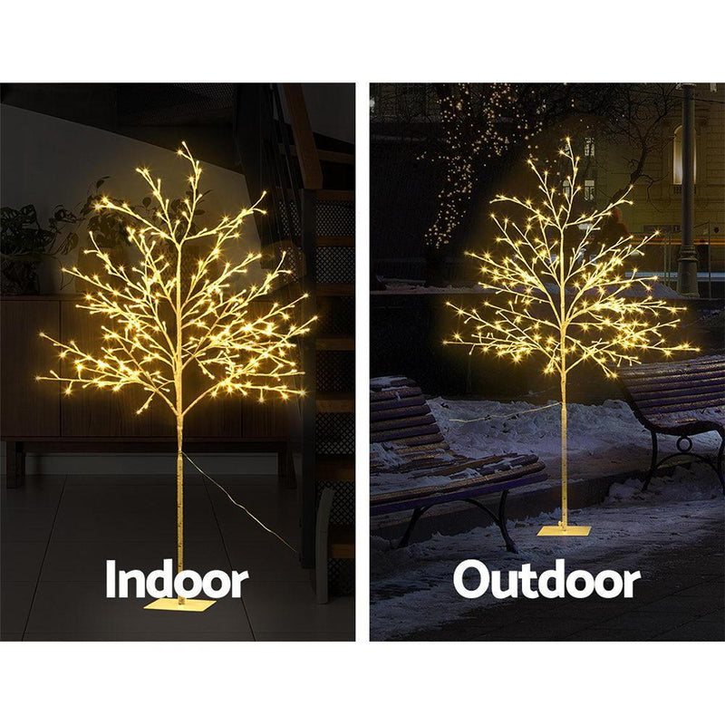 1.5M LED Christmas Branch Tree 304 LED Xmas Warm White Optic Fiber - Occasions - Rivercity House & Home Co. (ABN 18 642 972 209) - Affordable Modern Furniture Australia