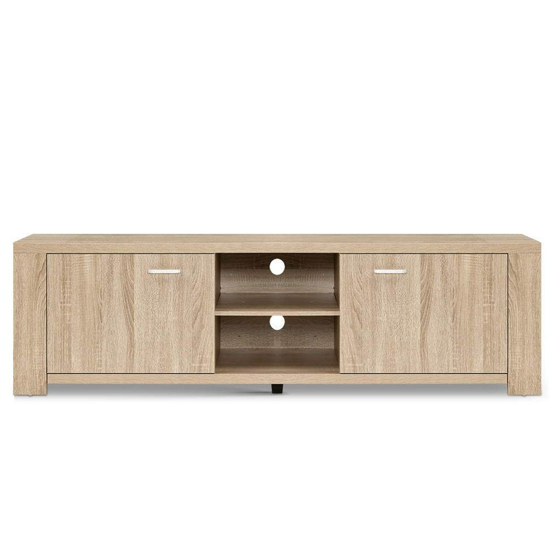 160CM Oak TV Cabinet - Rivercity House & Home Co. (ABN 18 642 972 209) - Affordable Modern Furniture Australia