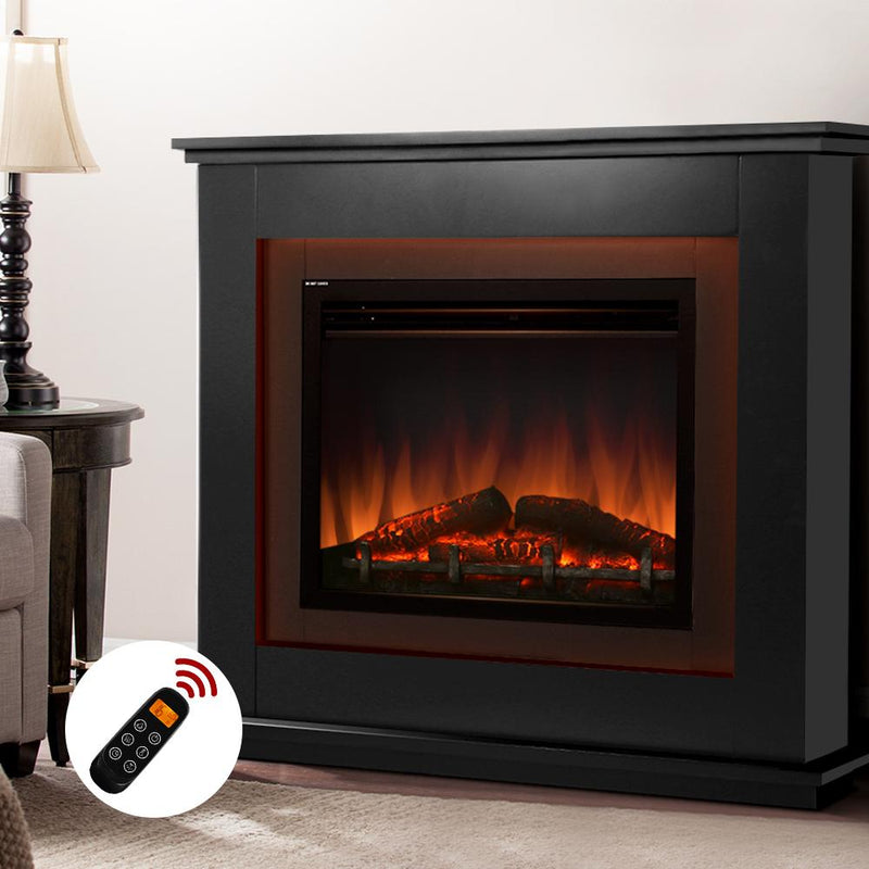 2000W 3D Flame Effect Electric Fireplace - Rivercity House & Home Co. (ABN 18 642 972 209) - Affordable Modern Furniture Australia
