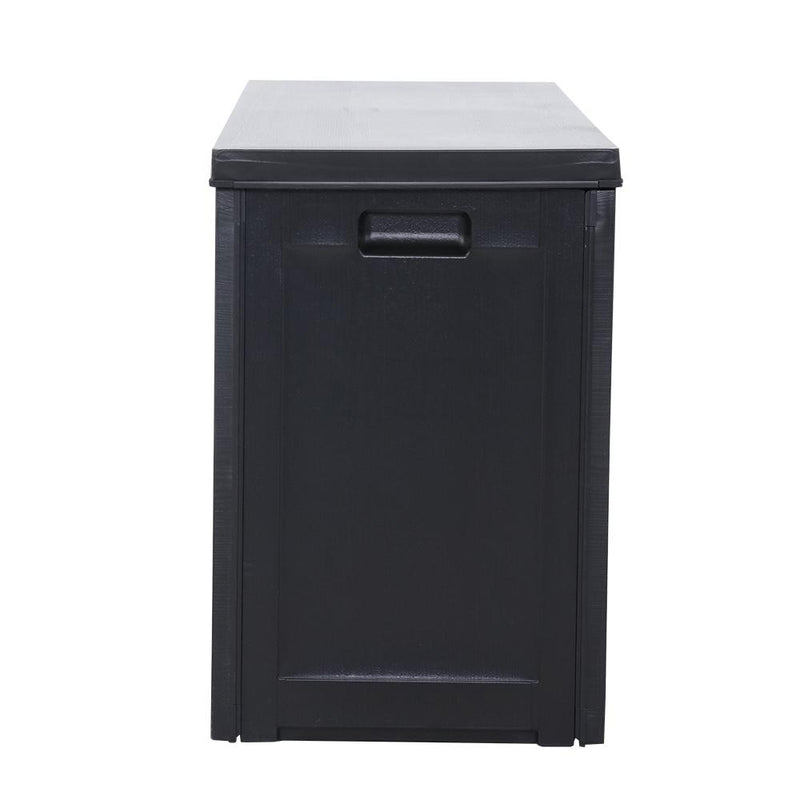 240L Outdoor Storage Box Lockable Bench Seat Garden Deck Toy Tool Sheds - Home & Garden > Storage - Rivercity House And Home Co.