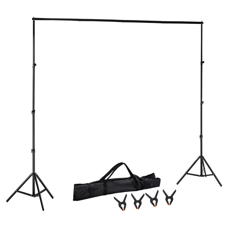 2.5X3M Photography Backdrop Stand Kit Studio Screen Photo Background Support Set - Audio & Video > Photography - Rivercity House & Home Co. (ABN 18 642 972 209) - Affordable Modern Furniture Australia