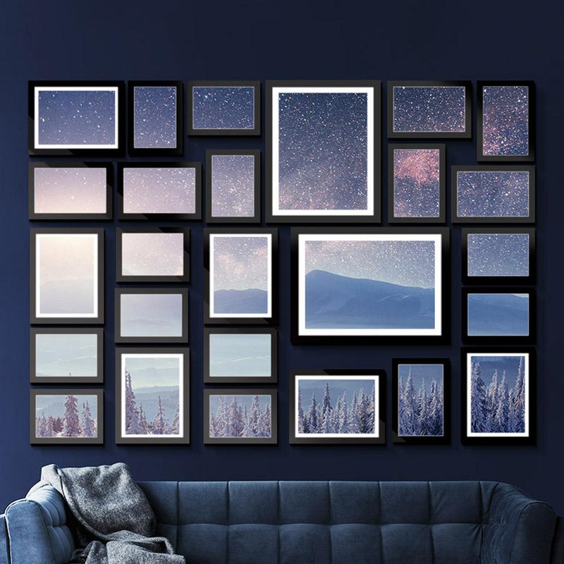 26 PCS Picture Photo Frame Wall Set Home Decor Present Gift Black - Rivercity House & Home Co. (ABN 18 642 972 209) - Affordable Modern Furniture Australia