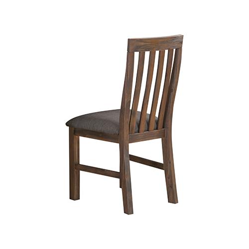 2x Wooden Frame Leatherette in Solid Wood Acacia & Veneer Dining Chairs in Chocolate Colour - Rivercity House & Home Co. (ABN 18 642 972 209) - Affordable Modern Furniture Australia
