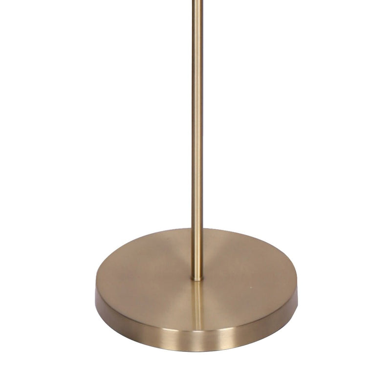 3-Light Gold Metal Floor Lamp with Glass Shades - Home & Garden > Lighting - Rivercity House & Home Co. (ABN 18 642 972 209) - Affordable Modern Furniture Australia
