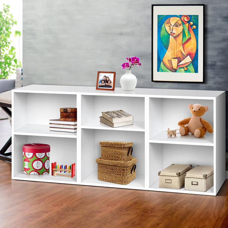 3 Piece Storage Shelf in White - Furniture - Rivercity House & Home Co. (ABN 18 642 972 209) - Affordable Modern Furniture Australia