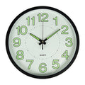 305mm Luminous Wall Clock Glow In The Dark Silent Quartz Indoor Home Modern Clock
