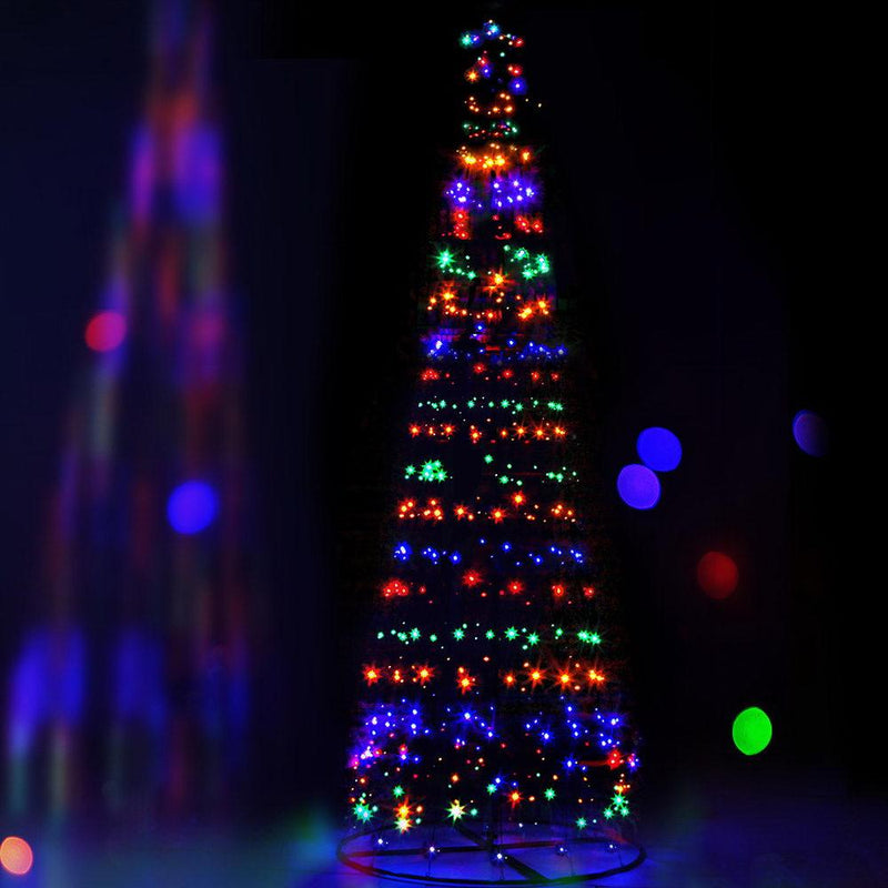 3.6M LED Christmas Tree Lights 400 LED Xmas Multi Colour Optic Fiber - Occasions - Rivercity House & Home Co. (ABN 18 642 972 209) - Affordable Modern Furniture Australia